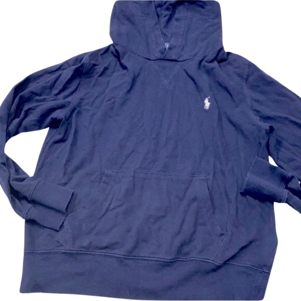 Polo Ralph Lauren blue label size 10-12 boys hooded top